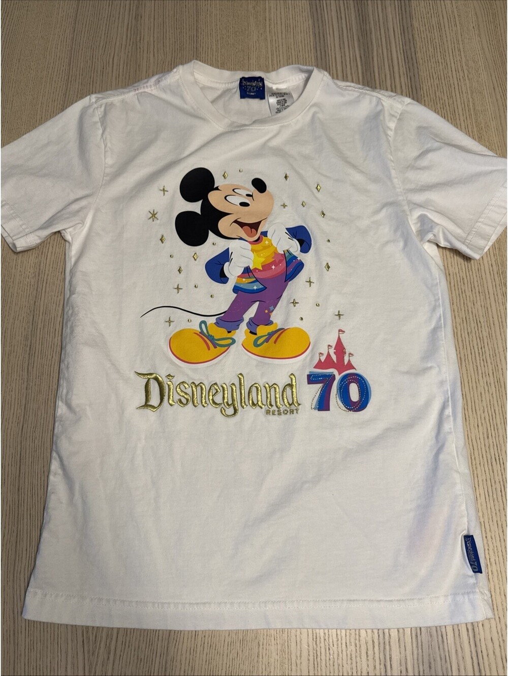 Disneyland Resort Disney Parks Mickey Mouse 70 Anniversary Embrodiered Small
